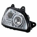 Kenworth T660/T440/T470 Chrome Projection Headlight w/LED Turn Signal