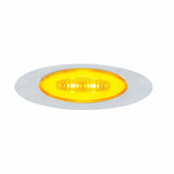 6 LED "M5 Millennium" Marker Light - GLO Light - Amber LED/Amber Lens