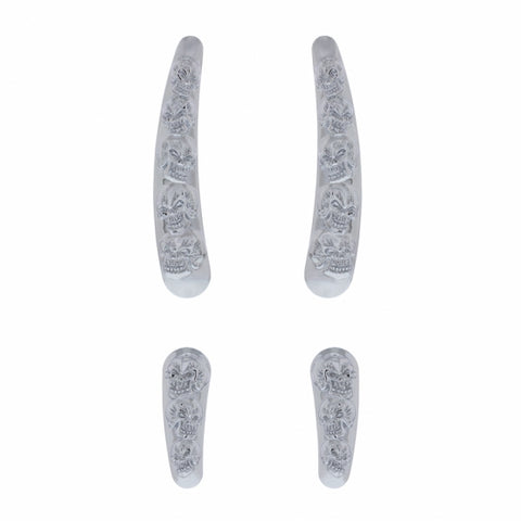 Chrome Skull Swing Arm Accent Set