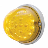 17 LED Reflector Flush Mount Kit - Amber LED/Amber Lens