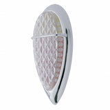 51 LED Duo "Baby Zephyr" Auxiliary/Utility Light w/ Bezel- Red+Amber LED/Clear Lens