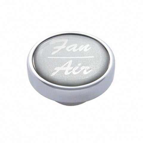 "Fan/Air" Dash Knob - Silver Glossy Sticker