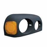 22 LED Freightliner Turn Signal - Amber LED/Amber Lens