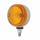 15 LED 3" Dual Function Single Face Light - Amber LED/Amber Lens