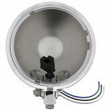 Chrome 5 3/4" Motorcycle Headlight Housing Only - Bottom Mount