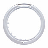 Stainless Steel Classic Headlight Bezel w/ Turn Signal Cutout