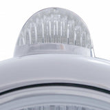 Stainless Steel Guide 682-C Headlight 6014 & Dual Mode LED Signal - Clear Lens