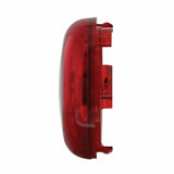 15 LED 2 3/8" Dual Function Harley Signal Light - Red LED/Red Lens