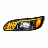 Blackout High Power LED Headlight w/LED Turn, Position, & DRL For 2008+ PB 386/387