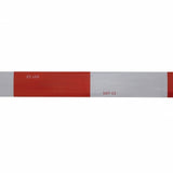 DOT-C2 Reflective Tape - 6" White/6" Red