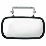 Stainless Rectangular Convex Mirror with U-Bracket