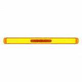 28 LED 17" Turn Signal Light Bar - Amber LED/Amber Lens