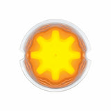 9 LED Dual Function “Glo” Watermelon Light - Amber LED/Clear Lens