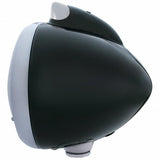 Black Guide 682-C Headlight H4 & Original Style LED Signal - Clear Lens