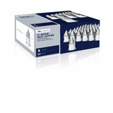 33mm X 4 3/8" Chrome Plastic V-Spike Nut Cover - Push-On (60 Pack)
