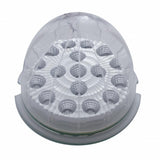 17 LED Dual Function Reflector Flush Mount Kit - Amber LED/Clear Lens