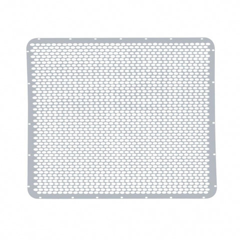 Peterbilt 379 Extended Hood Stainless Grille - Alternating Oval Holes