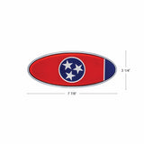 Die Cast Tennessee Flag Emblem