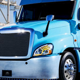 Chrome LED Headlight With LED Daytime Running Light & LED Turn Signal For 2008-2017 Freightliner Cascadia