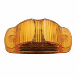 14 LED Rectangular Clearance/Marker Light - Amber LED/Amber Lens