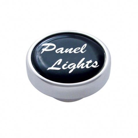 "Panel Lights" Dash Knob - Black Glossy Sticker
