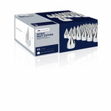 33mm x 4 1/8" Chrome Plastic Spike Nut Cover - Push-On (60 Pack)