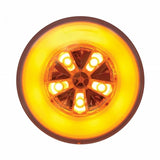 18 LED 4" "GLO" Turn Signal Light Kit - Amber LED/Amber Lens