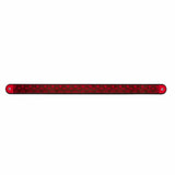 19 LED 12" Reflector Light Bar with Black Housing - Red LED/Red Lens