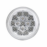 15 LED 2 3/8" Harley Turn Signal - Amber LED/Clear Lens