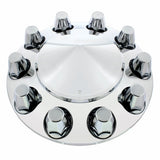 Chrome Pointed Axle Cover - 33mm Nut Cover