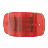 14 LED Rectangular Clearance/Marker Light - Red LED/Red Lens