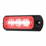 Mini 3 LED Warning Light - Red