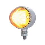 9 LED Dual Function "GLO" Single Face Light - Amber LED/Clear Lens