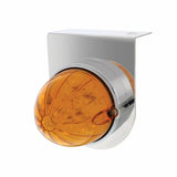 Stainless Light Bracket w/ 19 LED Bullet Style Grakon 1000 Light - Amber LED/Amber Lens