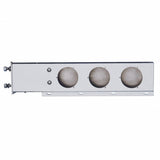 Stainless Spring Loaded Light Bar w/ Round Cutout - 3 3/4" Bolt Pattern