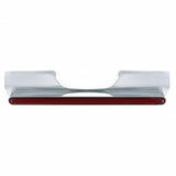 Motorcycle Rear Signal Light Bar w/24 LED 12" GLO Light Bar - Red LED/Red Lens