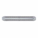Dual 14 LED 12" Light Bars - Red & White LED/Clear Lens