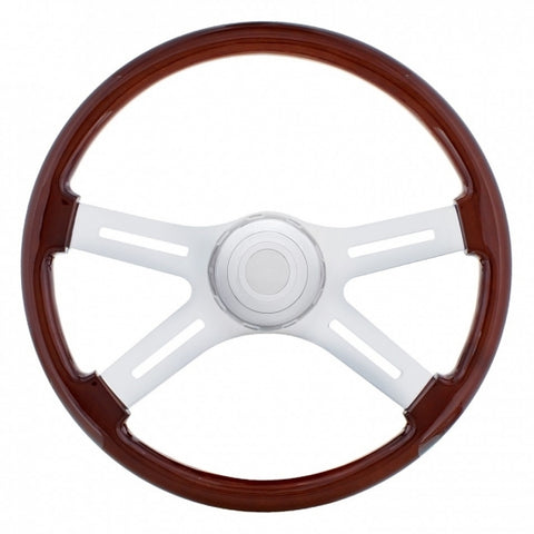 18" 4 Spoke Steering Wheel - Peterbilt 98+, Kenworth 01+