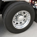 33mm x 2 3/4" Chrome Plastic Original Nut Cover - Push-On (60 Pack)