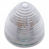 9 LED 2" Beehive Clearance/Marker Light - Red LED/Clear Lens