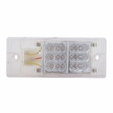 18 LED Freightliner Reflector Turn Signal - Amber LED/Clear Lens