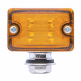 4 LED Small Rod Light - Amber LED/Amber Lens