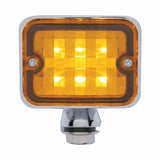 6 LED Large Rod Light - Amber LED/Amber Lens