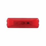 10 LED Rectangular Clearance/Marker Light - GLO Light - Red LED/Red Lens