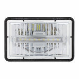 High Power LED 4" x 6" Rectangular Headlight with Daytime Running Light