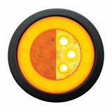 21 LED 4" "GLO" Turn Signal Light Kit - Amber LED/Amber Lens