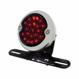 LED Motorcycle Rear Fender Tail Light - Black Bracket