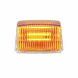 36 LED Square Cab Light - Amber LED/Clear Lens