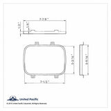Stainless Steel 5" X 7" Headlight Retaining Ring