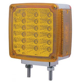 39 LED Reflector Double Face Turn Signal Light - Amber/Red Lens